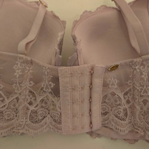 Jessica Simpson light pink long line bra Size 34C - Picture 3 of 4